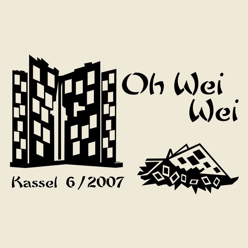 Documenta 12 Shirt ,, Oh Wei Wei ,,