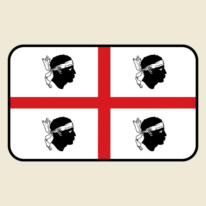 Logo du drapeau de la Sardaigne