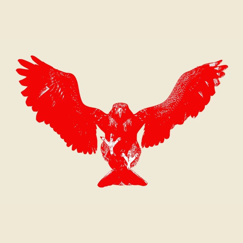 Aigle de pierre, aigle, oiseau de proie, oiseau