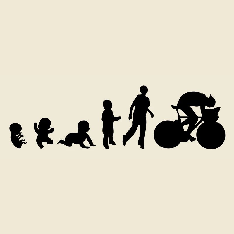 Evolution Mensch mann Sportarten cycling