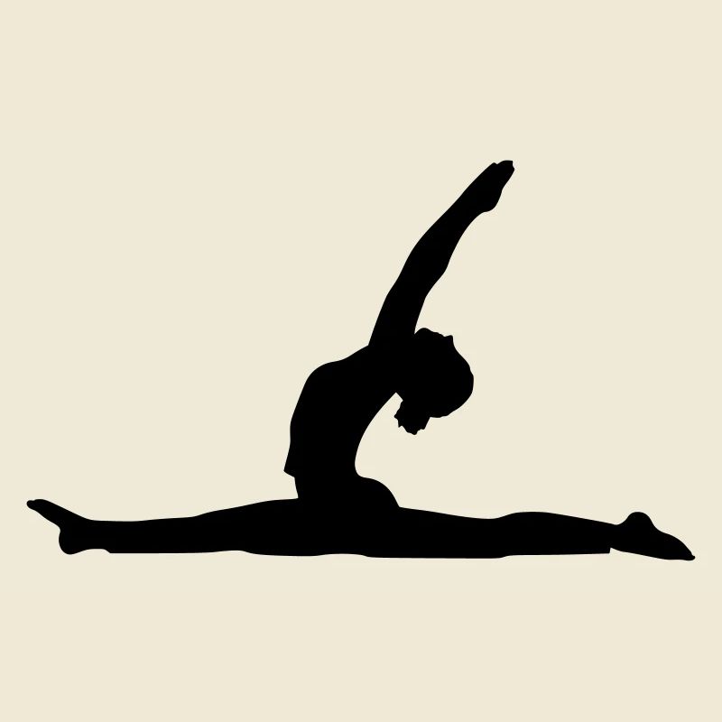 Fente devant silhouette