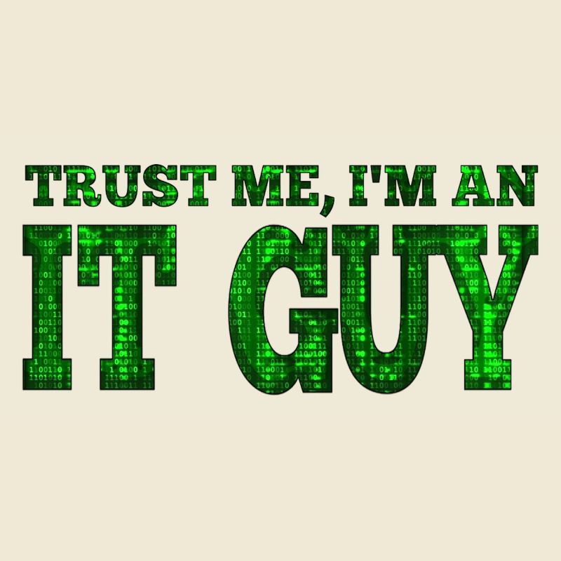 IT-Typ Unterstützung Geek Computer Computer Geek Techniker