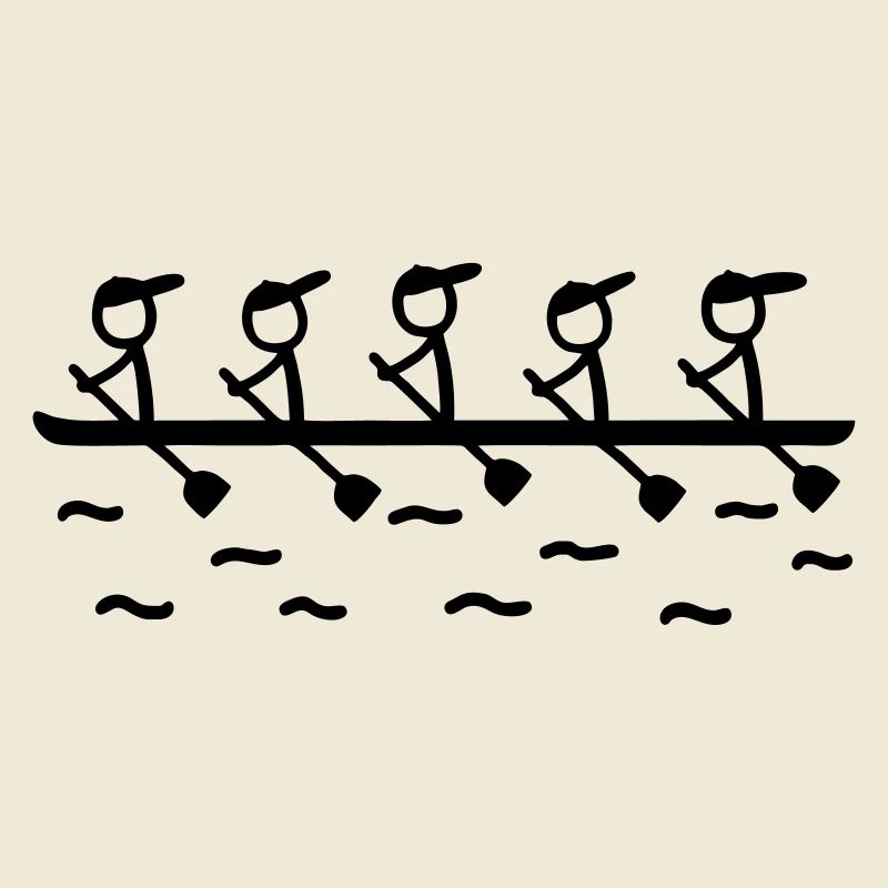 Rowing boat five