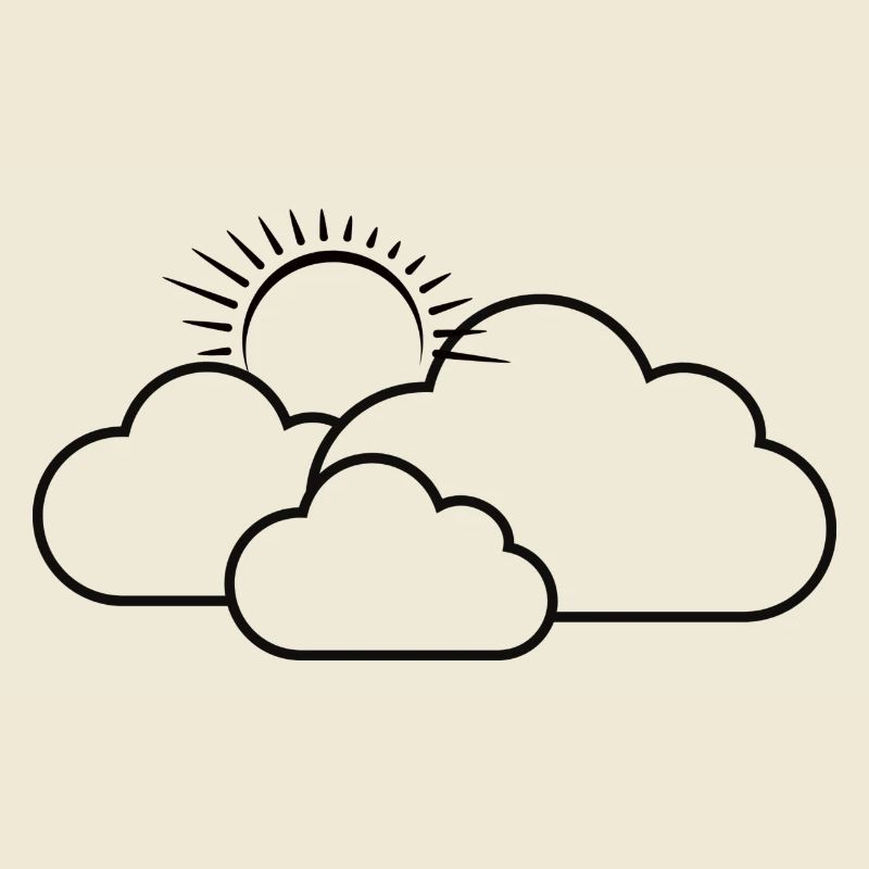 Nubes y sol, sol y nubes, sol
