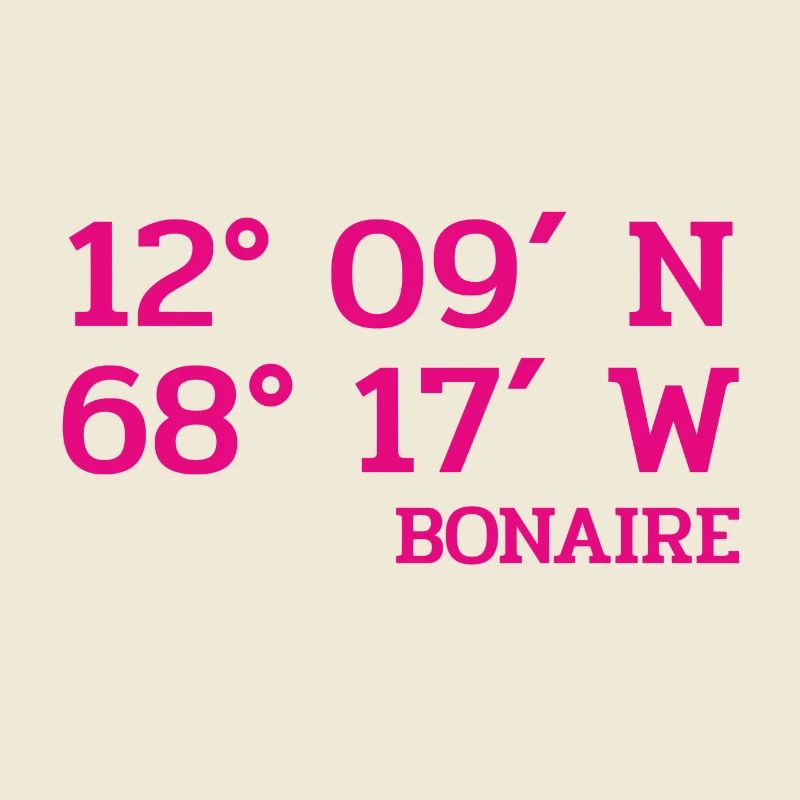 Bonaire Coordinates - Coordinates - Caribbean