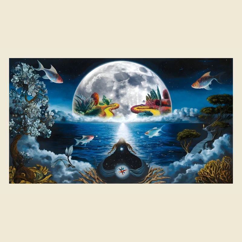 surrealist oversized luminescen