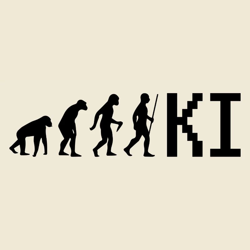 Evolution Computer Geschenk KI