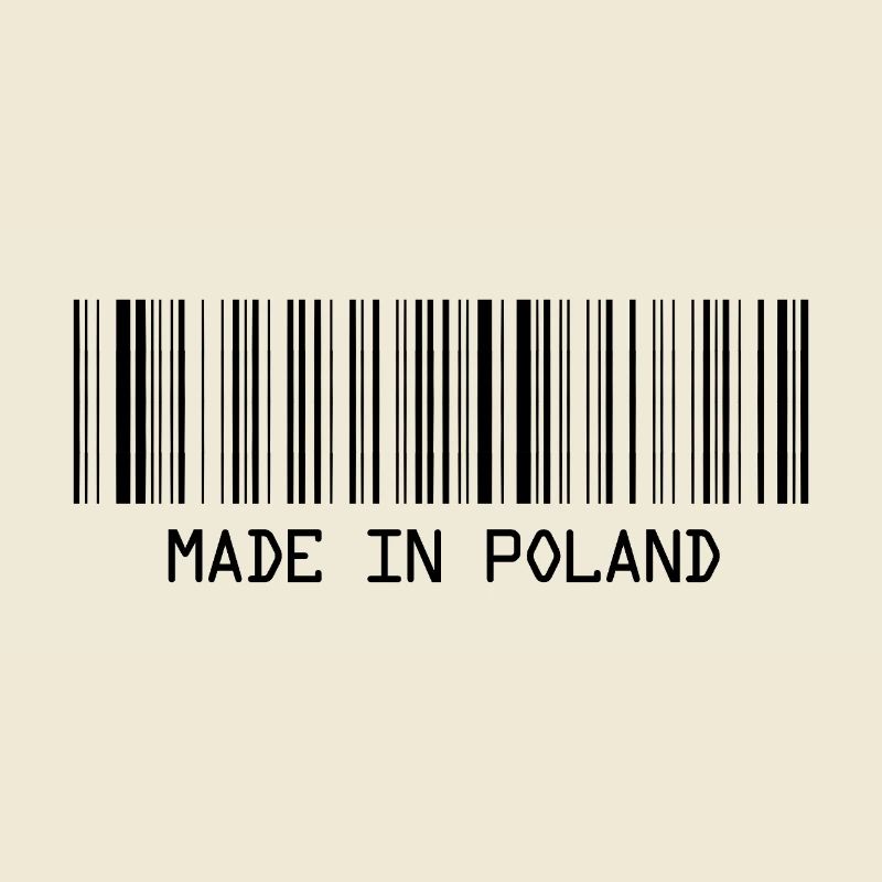 Fabriqué en Pologne - Pologne - Pologne - Code-barres - Dash