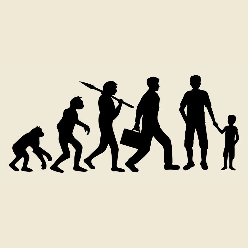 Fils Papa Evolution Enfant