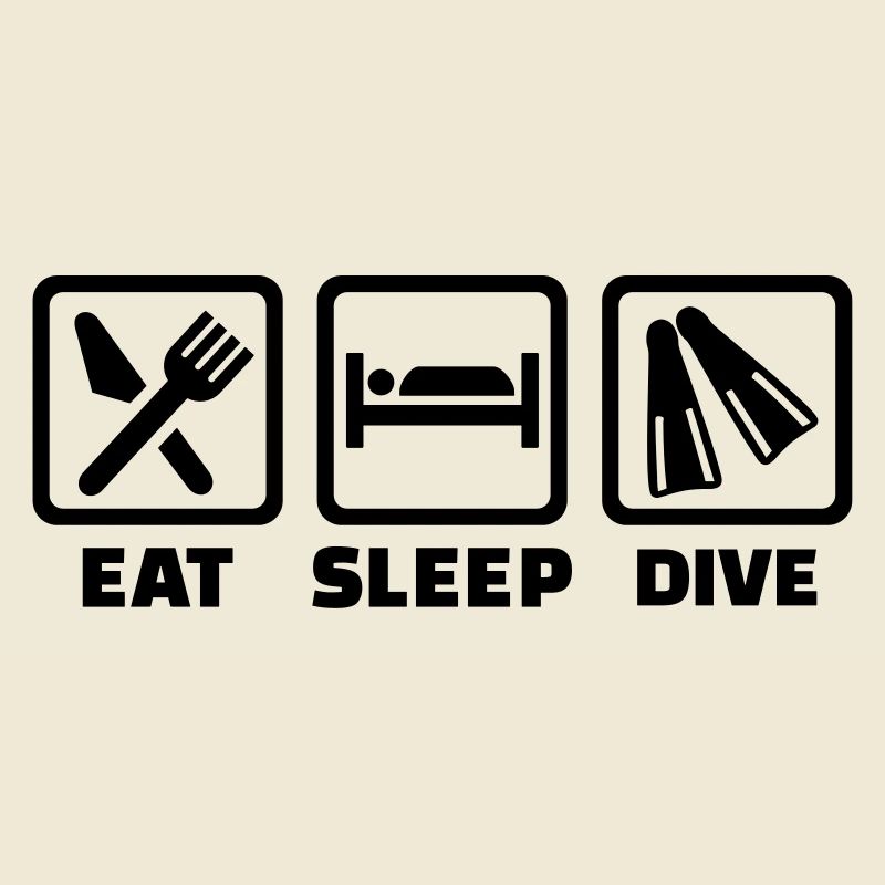 Eat sleep dive