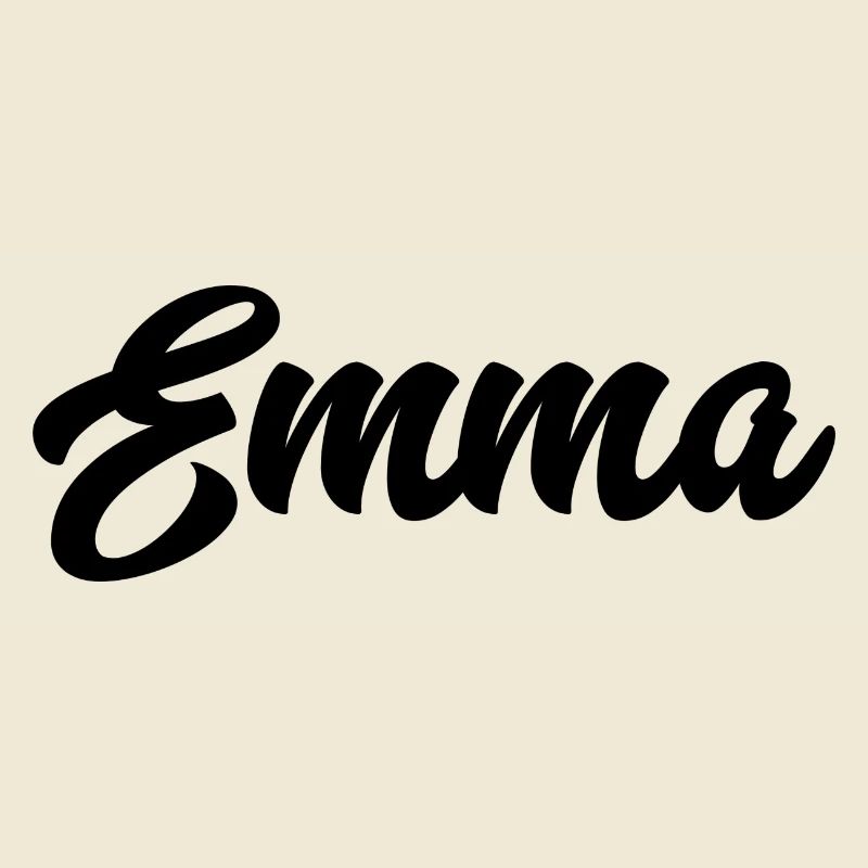 Emma Custom Text Nom d’anniversaire