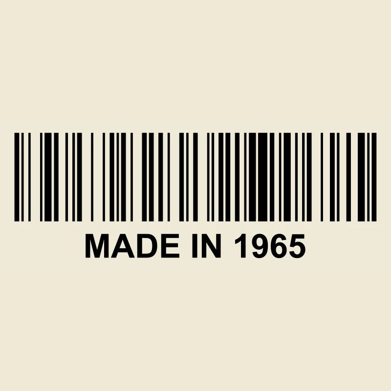 Barcode Made in 1965