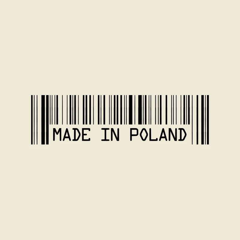 Fabriqué en Pologne - Pologne - Pologne - Code-barres - Dash