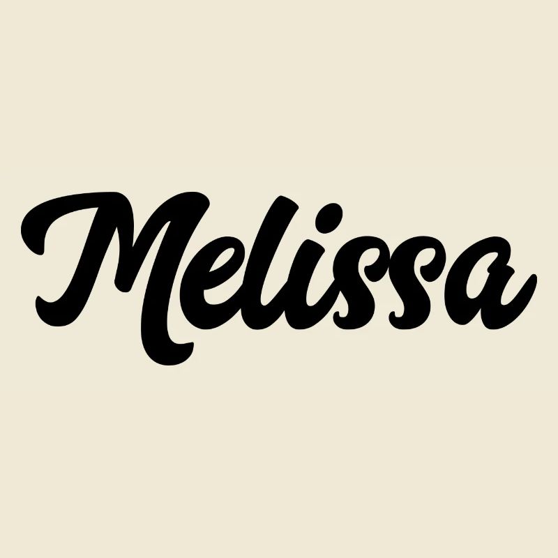 Melissa Custom Text Nom d’anniversaire