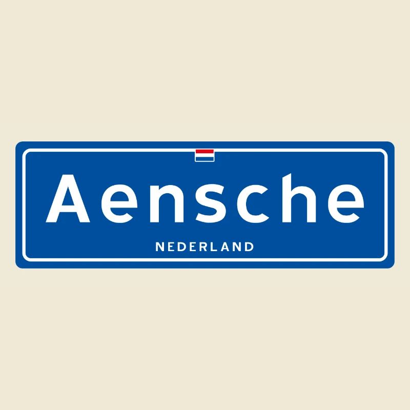 Panneau de nom de lieu Aensche (Enschede)