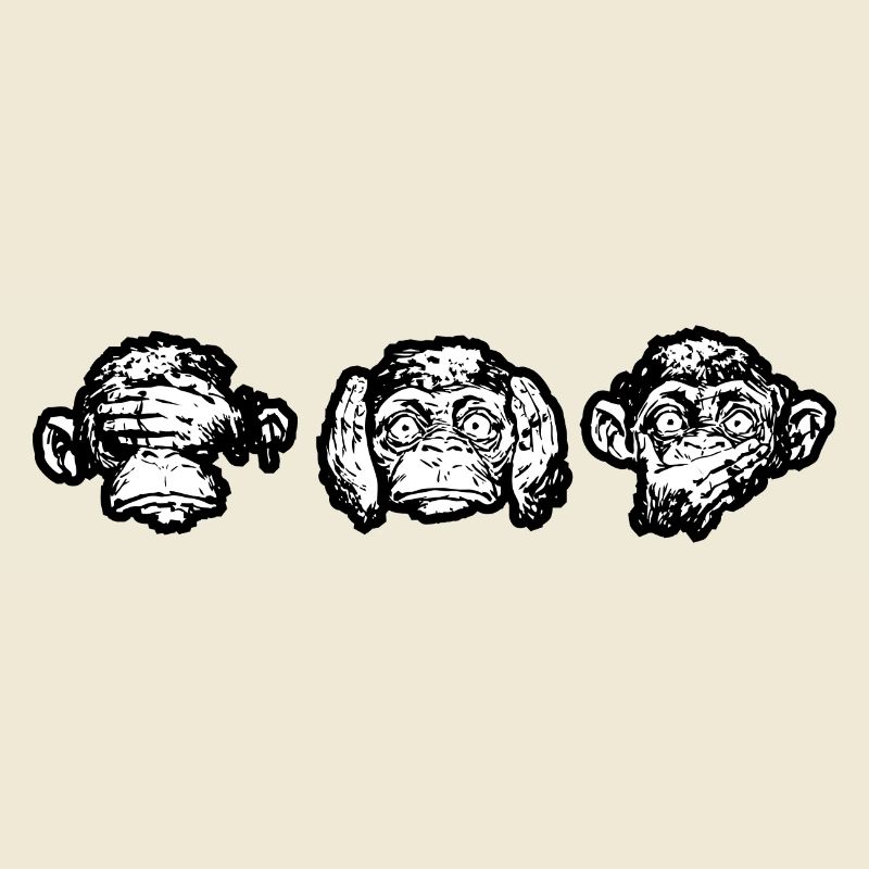 Les trois singes