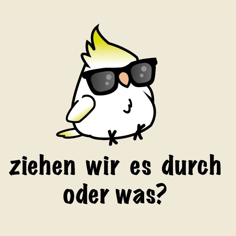 Ziehen wir es durch oder was?