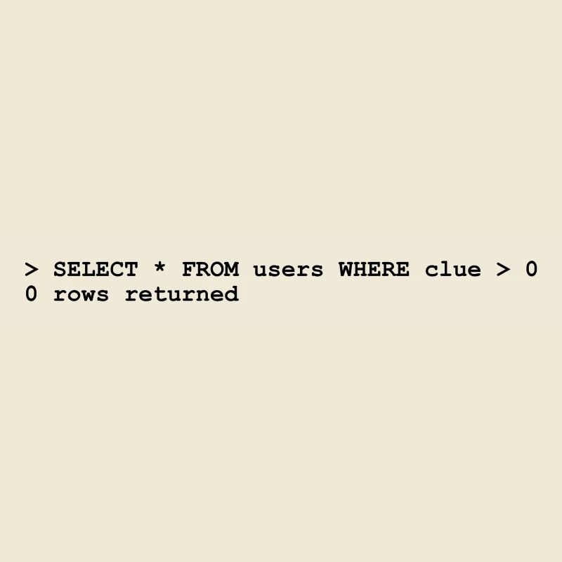 Coder No Clue (1c, NEU)