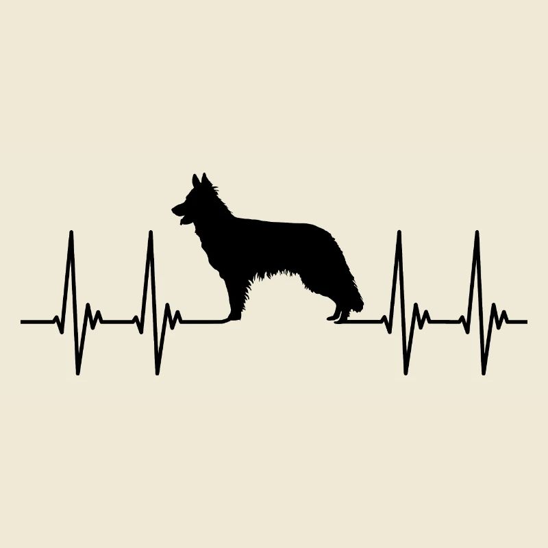 german shepherd german shepherd pulse EKG