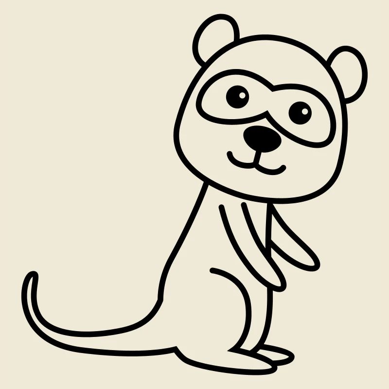 Suricate Comic Animal