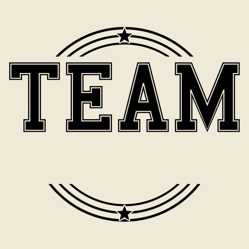 Team Kreis Présentation Personalisable propre texte