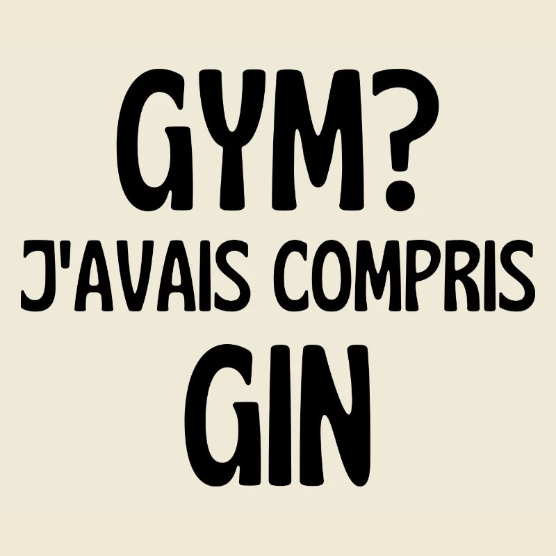 j'avais compris gin