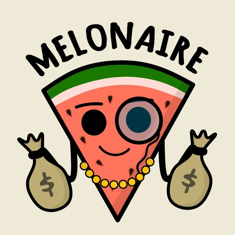 Melonaire : Jeu de mots millionnaire melon