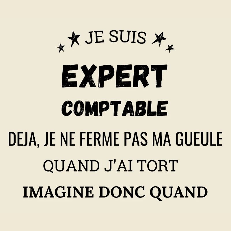 Je suis expert comptable