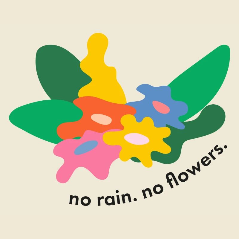 Pas de pluie, pas de fleurs