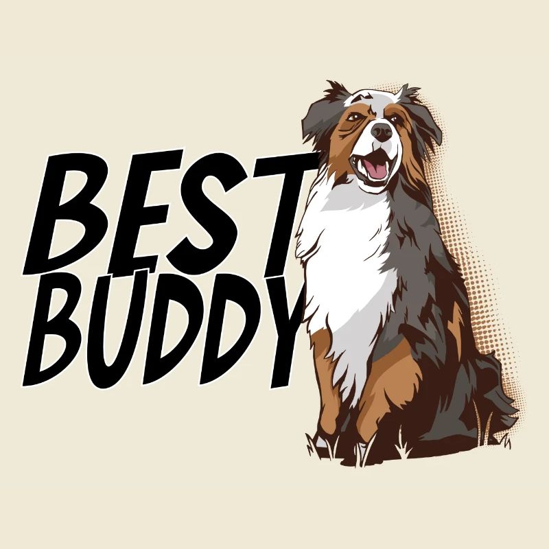 Australian Shepherd Aussie Geschenk Best Buddy