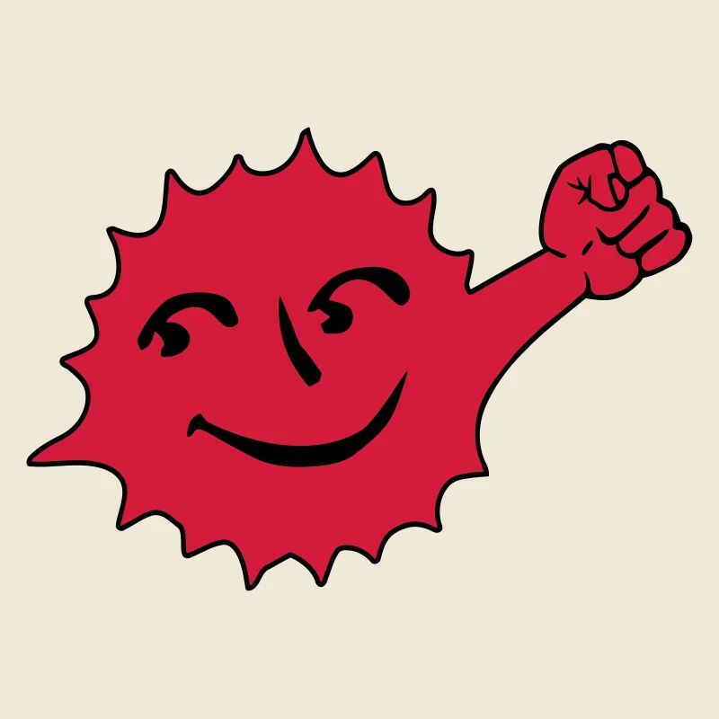 Atomkraft Faust dagegen Geschenkidee Nein Symbol