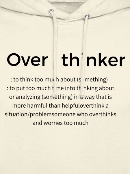 Overthinker mit Definition