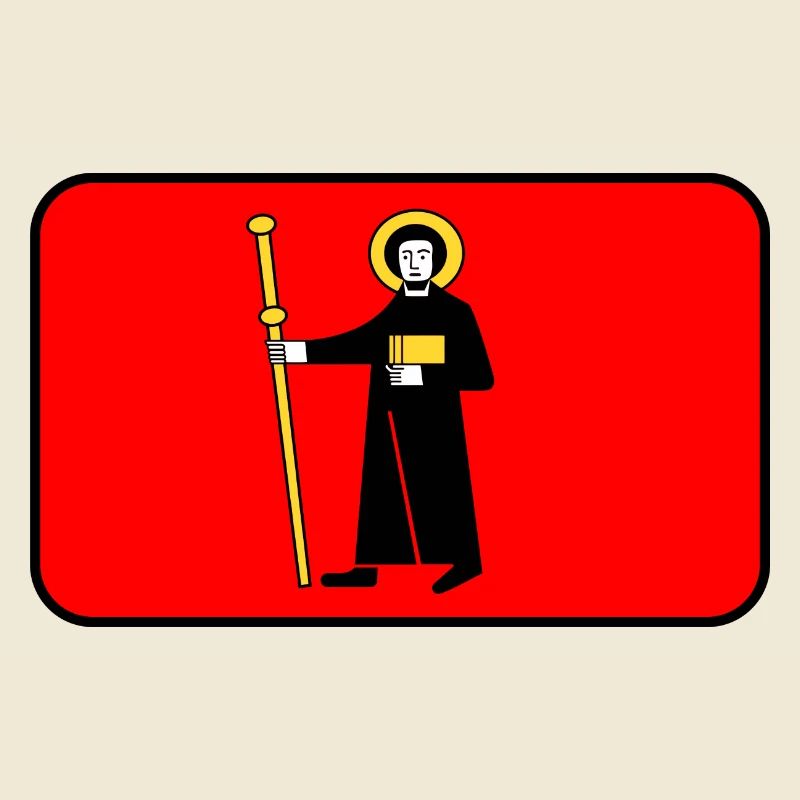 Flaggenvignette oder Logo von Glarus