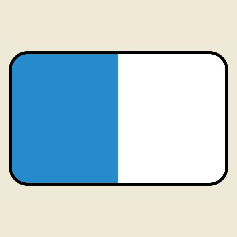Flaggenvignette oder Logo von Luzern