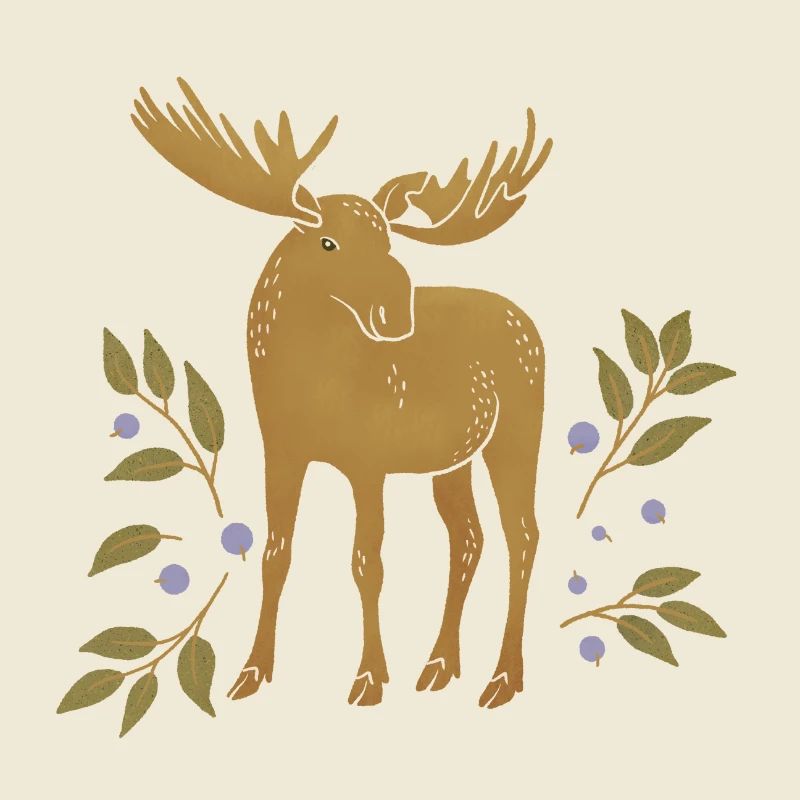 Wilde Tiere - Elche