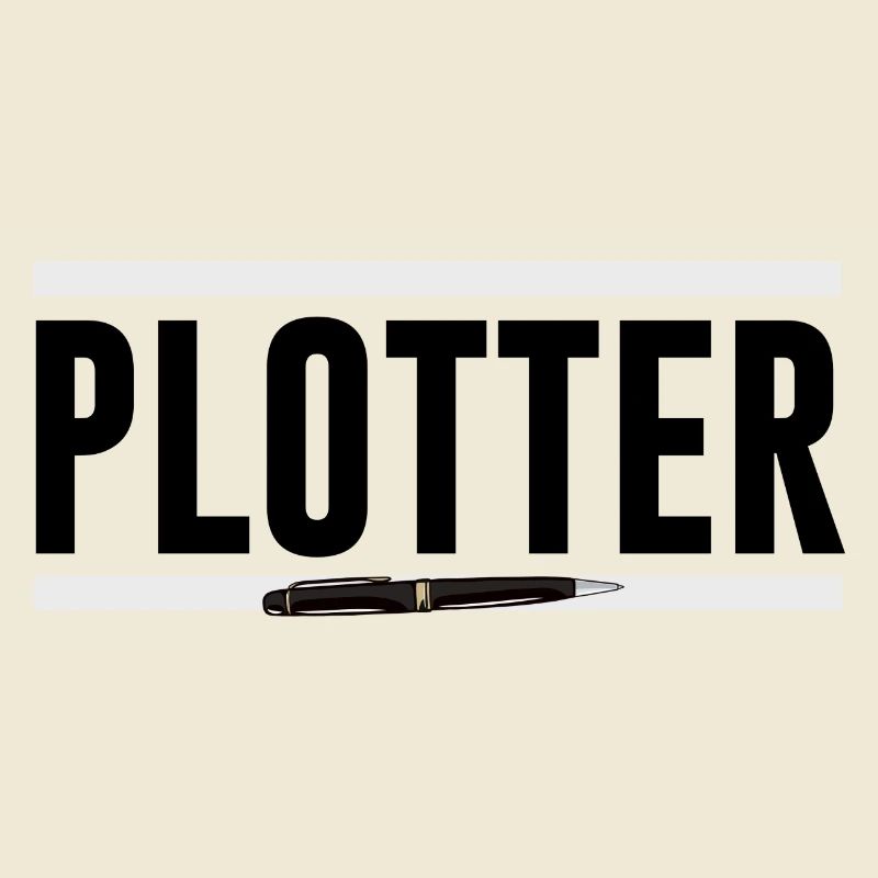 Funny plotter writer plot author