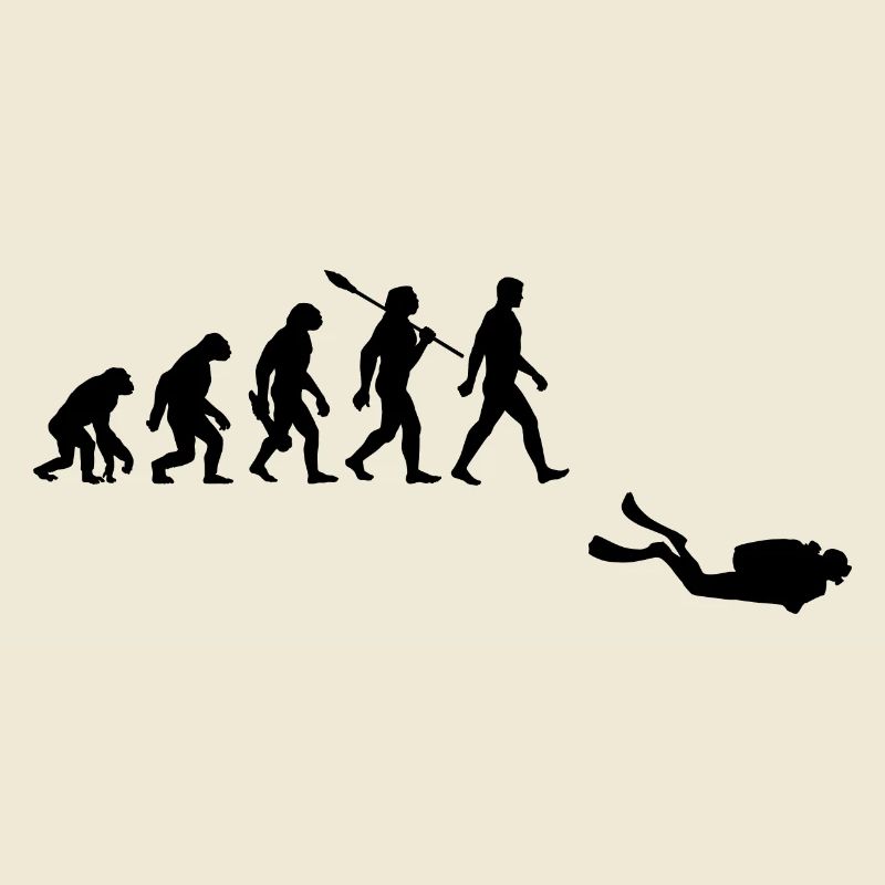 Evolution Tauchen Taucher