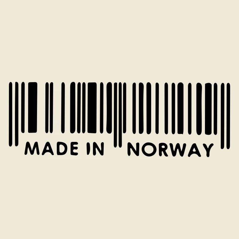 Code-barres fabriqué en Norvège