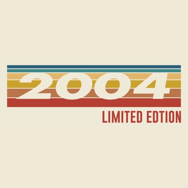 18. Geburtstag Geschenk Retro 2004