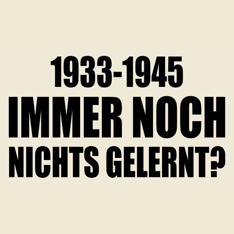 1933-1945 still nothing learned