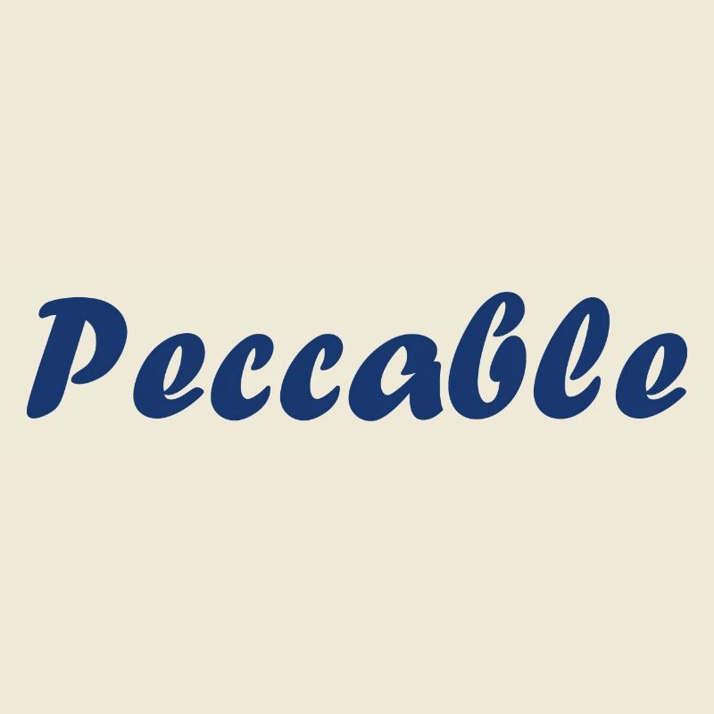 Peccable