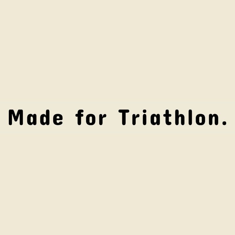 Conçu pour le triathlon
