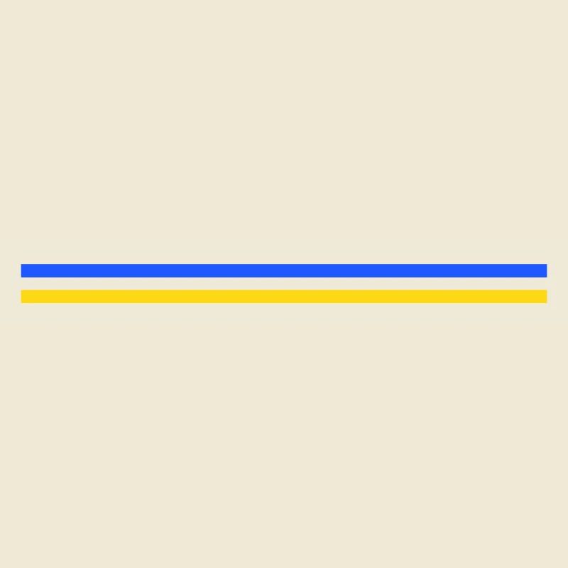 Linie oder Flagge Ukraine