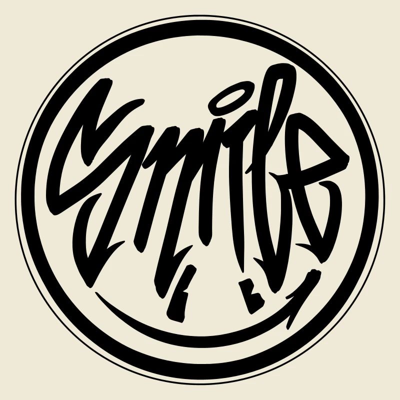 Smile Tag - nero