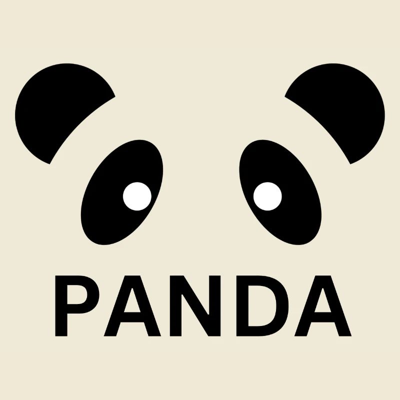 Panda Face Design