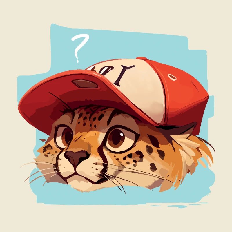 Überraschter Gepard
