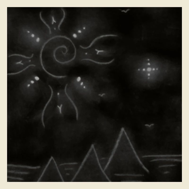 INVERTED SUN AND PYRAMIDS