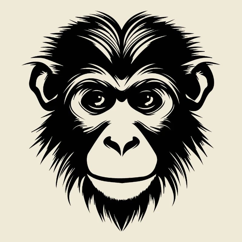 Singe Singe Visage de Singe Jungle