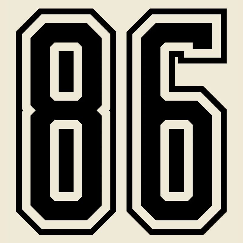 86 digit number
