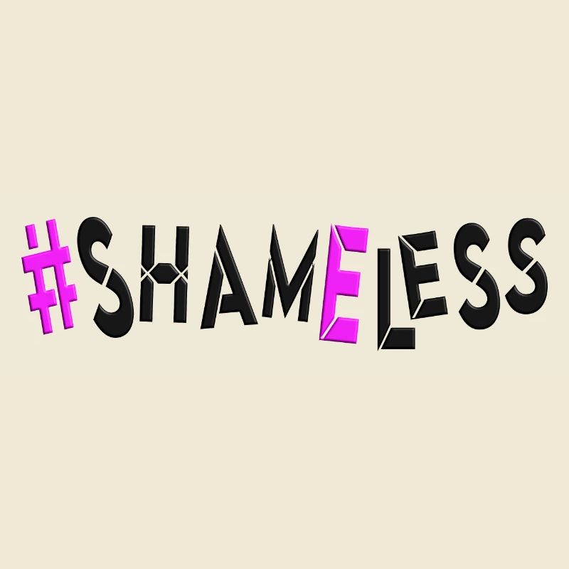 #shameless flagrant unabashed barefaced
